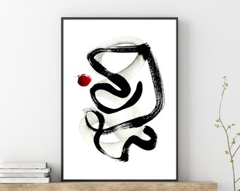 Japandi Art Etsy