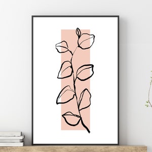 Printable Wall Art, Aesthetic Floral Room Decor