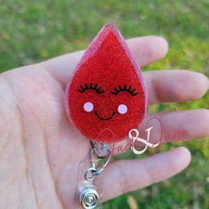 Blood Drop Badge 