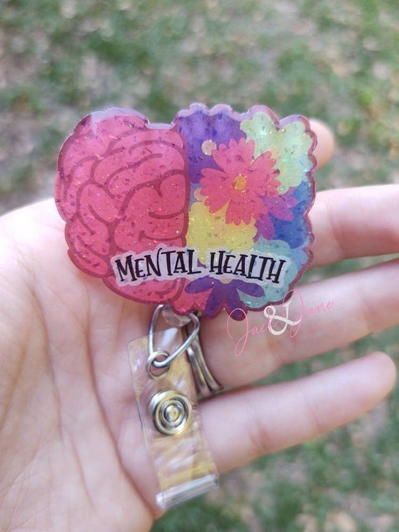Mental Health Matters Brain Badge Reel Mental Health Matters Brain Badge Reel
