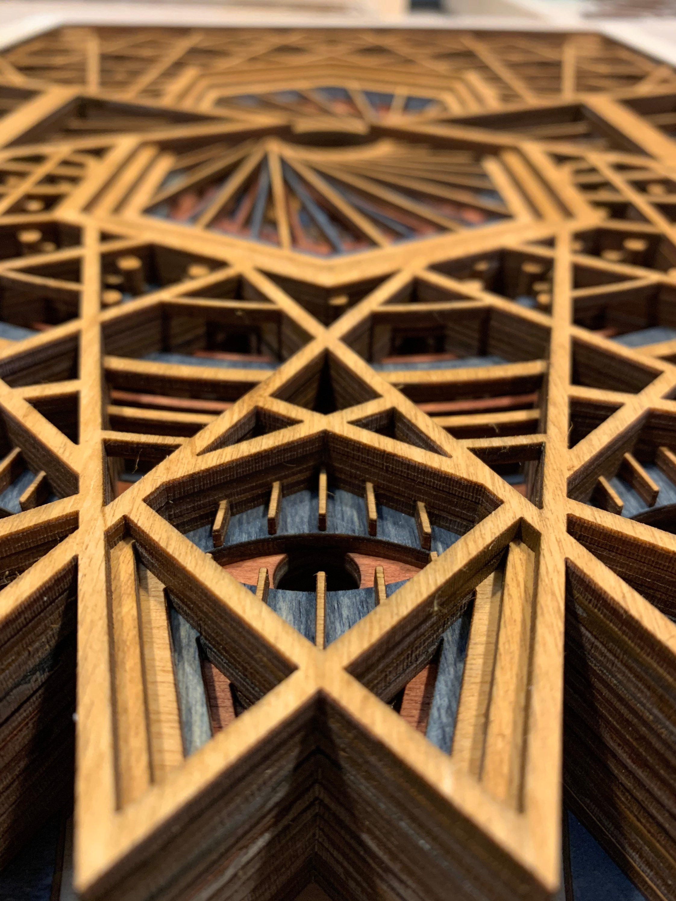 Wood Laser Cut Artwork | the Eye - Etsy