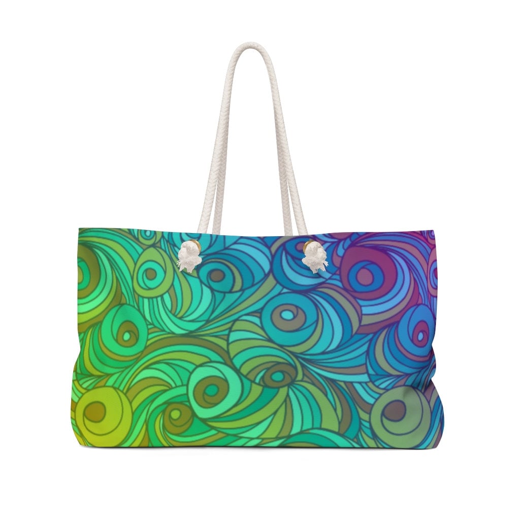 Weekender Bag Go to the Beach Bag Get Away Bagweekend Etsy