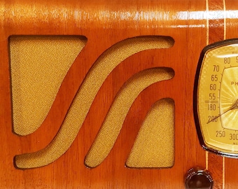 Tela dorada vintage para rejillas de altavoces de radios o amplificadores antiguos - Restauración de rejillas de radios, estéreos, consolas o amplificadores