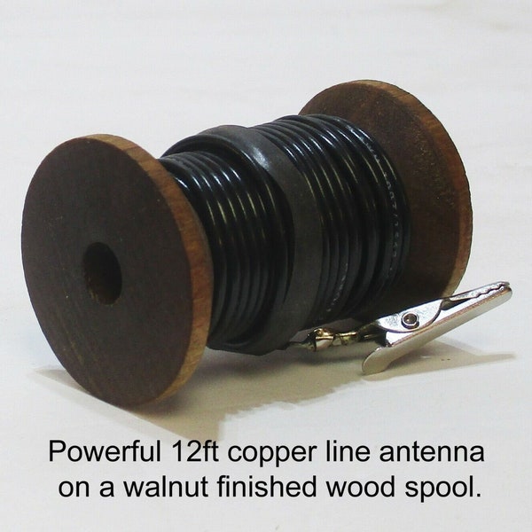 AM SW Radio Antenna Stranded Copper Line Hook Up Wire – For Antique Tube & Shortwave Radios