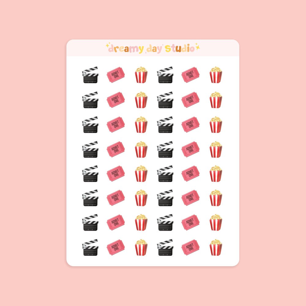 Planner Stickers Mini Emoji Stickers Choose Your Emoji Etsy