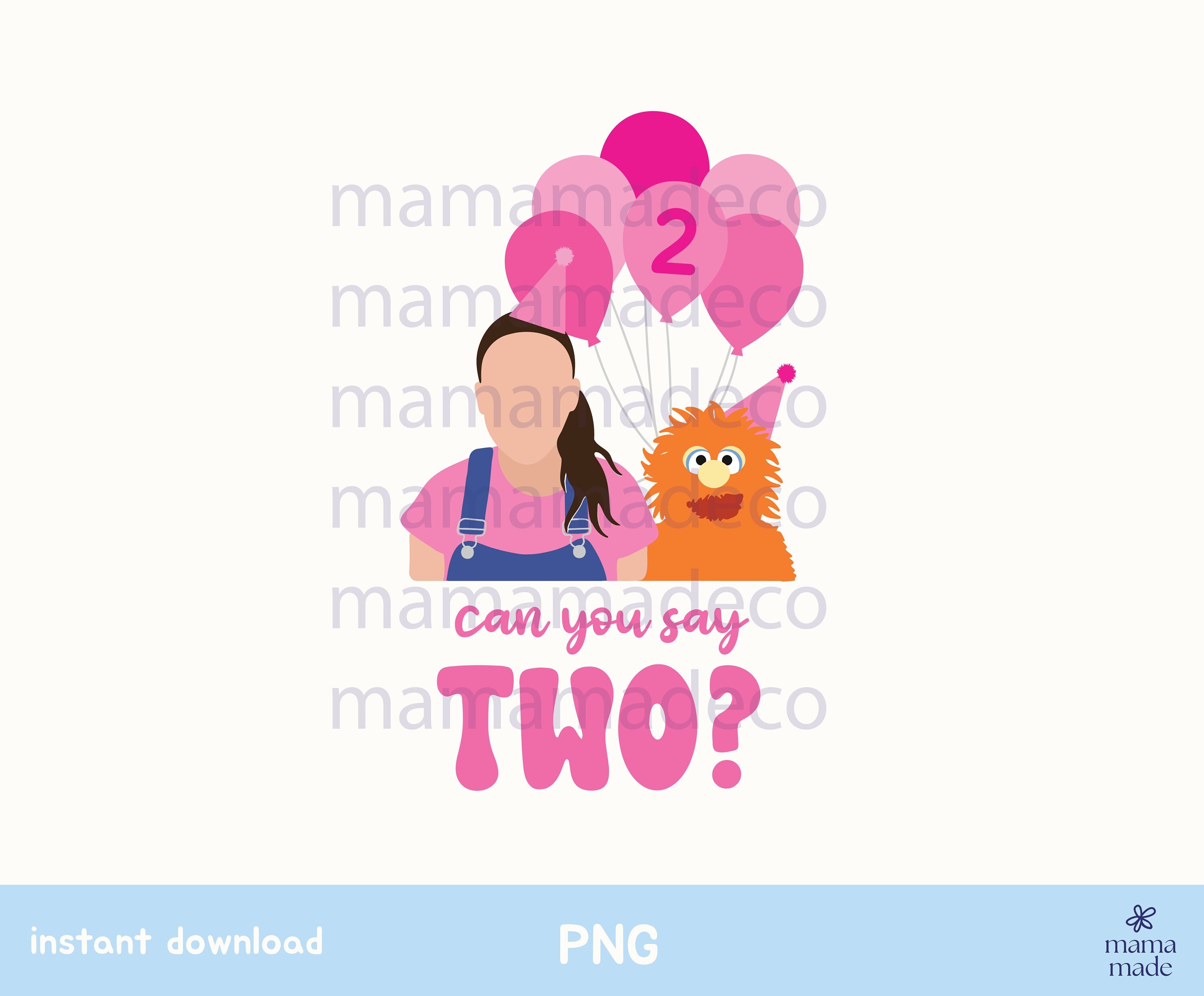 Instant Download · Ms. Rachel, Can You Say Two Png, Songs for Littles ...