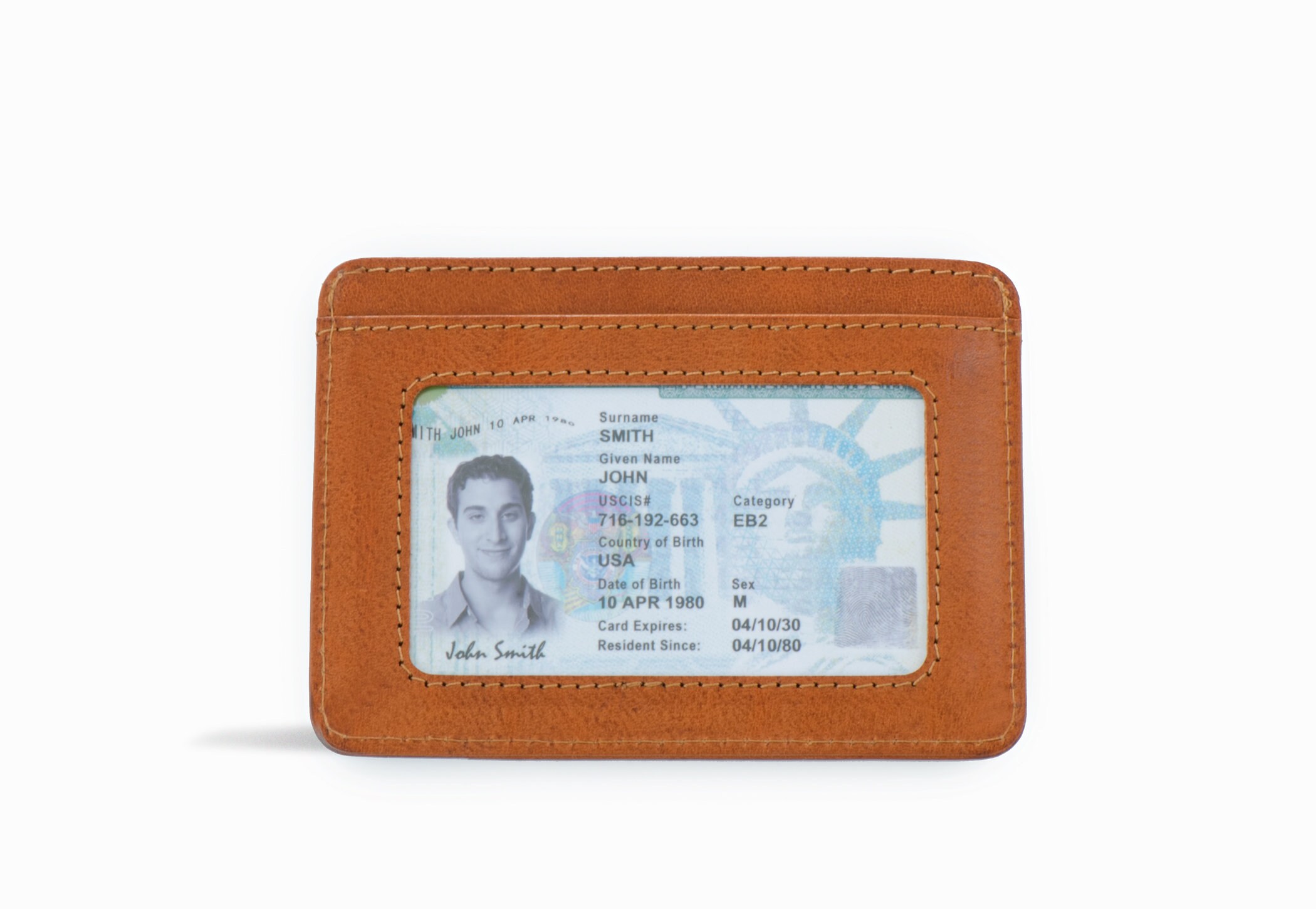ID Wallet Front Pocket ID Wallet Slim Wallet With Id Window Mens