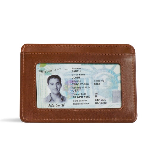 Mens Card Holder Wallet With Id Window