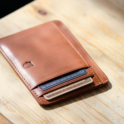 Men's Card Case With Id Window