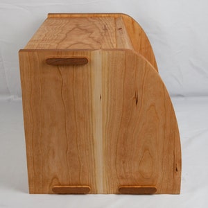 Solid Hardwood Bread Box and Cutting Board image 6