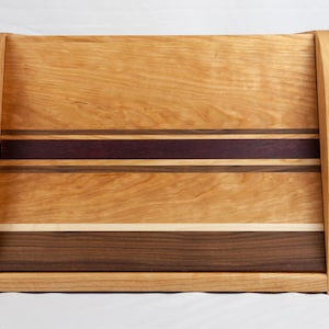 Solid Hardwood Bread Box and Cutting Board image 3