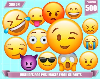 Emoji Printable Etsy Emoji Printable Etsy