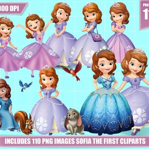Sofia die Erste Png Clipart 110 Bilder, Sofia die Erste Png Clipart Bilder, digitaler Download, sofortiger Download, Sofia Geburtstag