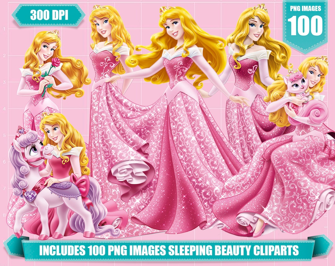 Sleeping Beauty Clipart Png Images, Sleeping Birthday Party, Instant Download, Digital Sleeping ...