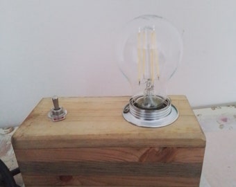 Palleten Holz Lampe Upcycling Design