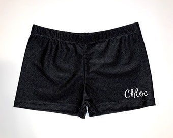 Any Color Personalized Gymnastics Shorts Dance Shorts
