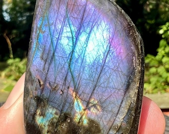 Labradorite Freeform Standing mini Blue Red Purple Flash Spectrolite - You Pick