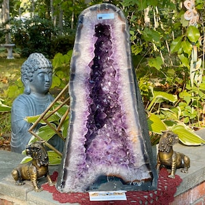Huge Cathedral Amethyst 67LB Geode Amazing 18 Standing Amethyst Large ...