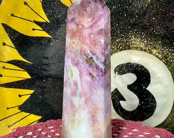 Fluorite tower 11” point wand fluroite large Natural fluroite