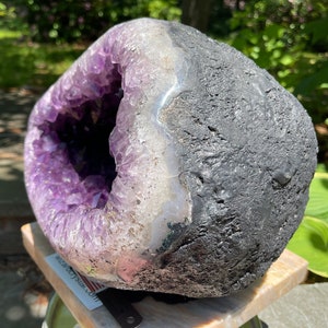 33LB Amethyst Geode Amazing amethyst Large Purple crystals The Circle of Sight image 4