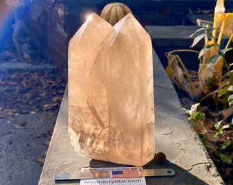 9LB Large twin Point quartz tower XXL lbs huge giant