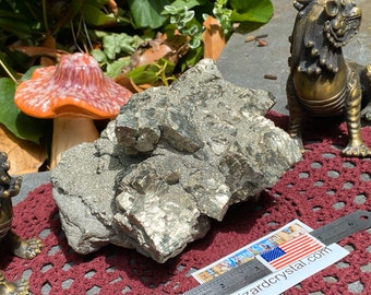 12LB Pyrite cluster specimen Gold shiny specimen