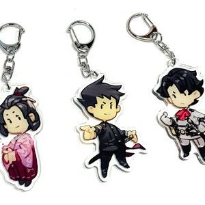 The Great Ace Attorney Acrylic Keychains