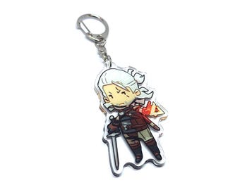 CLEARANCE Geralt Acrylic Keychain