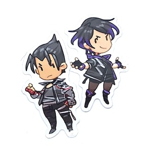 Tekken 8 Character Stickers