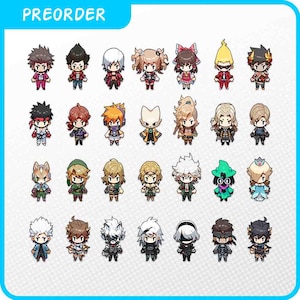 Video Game Character Mini Phone Charms