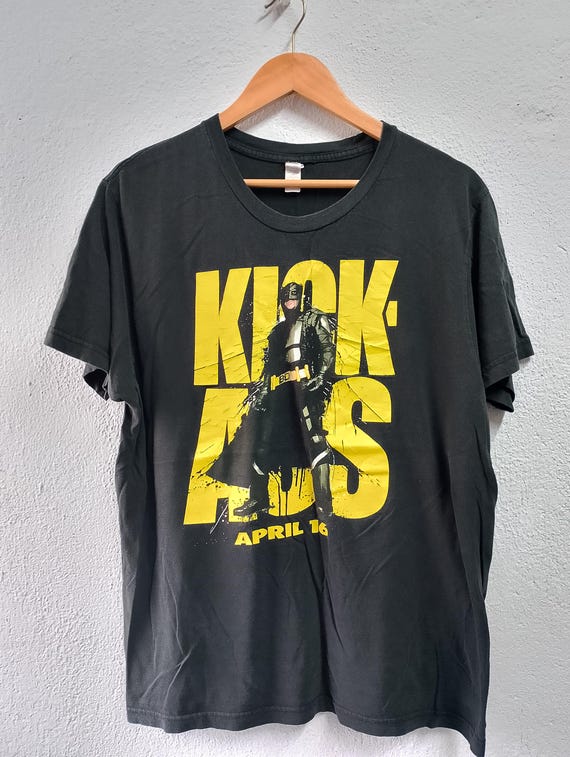 KICK ASS　キックアス　映画　movie　Tシャツ　オフィシャル Kick Ass Movie T-shirt Large - Etsy
