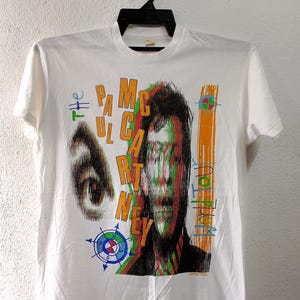 Vintage Paul McCartney 80s t-shirt XXL