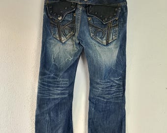 Red pepper Japan y2k jeans - size 32/33