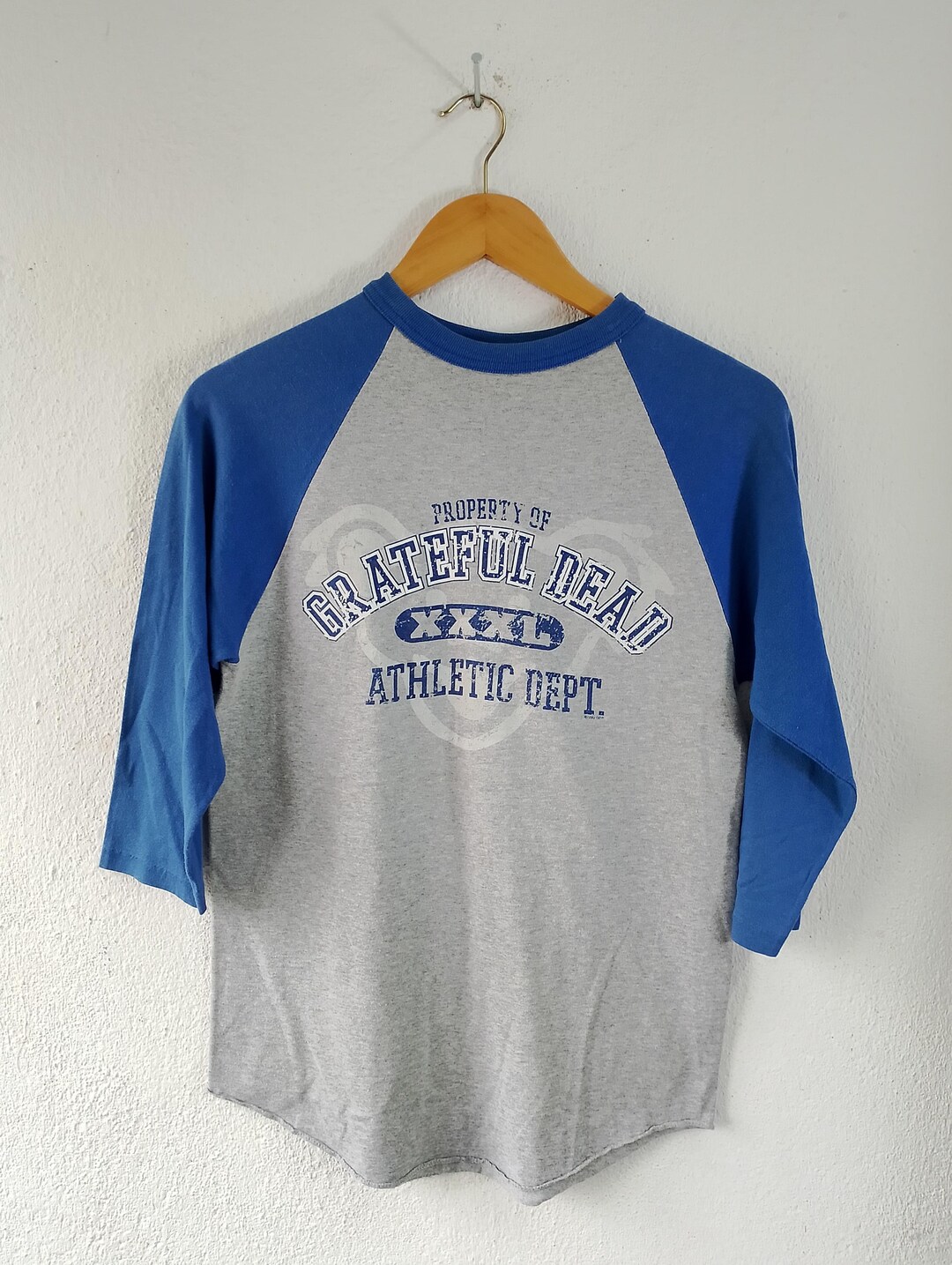 Vintage Grateful Dead Raglan T-shirt Small - Etsy