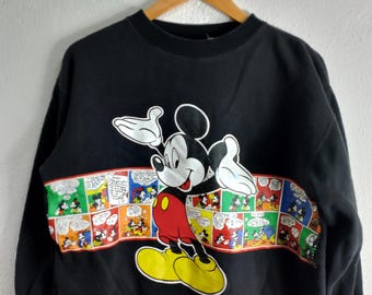 Vintage mickey mouse crewneck sweatshirt Medium