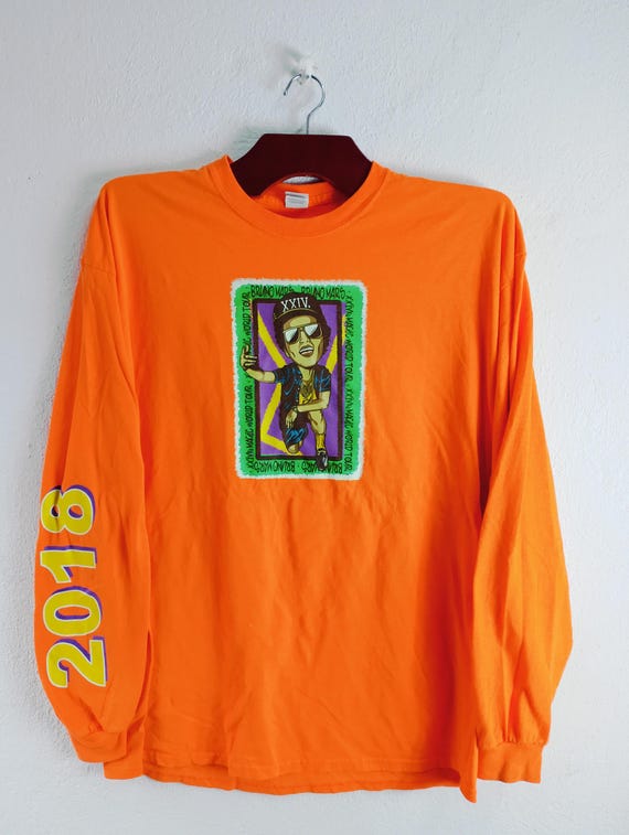 Bruno Mars Tour T-shirt XXL - Etsy