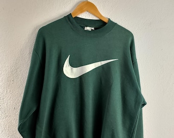 Vintage Nike big swoosh crewneck sweatshirt Large