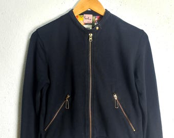 Paul Smith x Happy Monday-trui met rits, maat Medium
