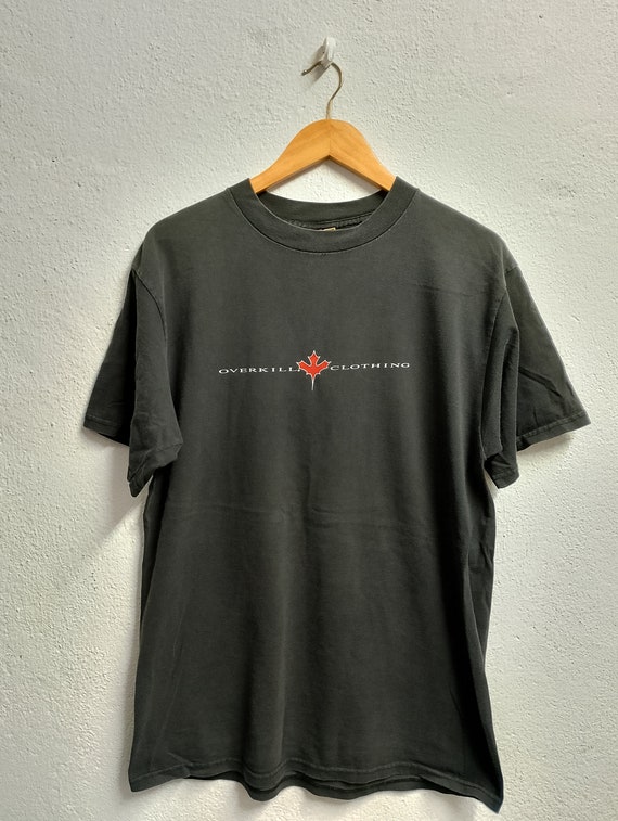 Vintage Overkill Clothing Canada T-shirt Large - Etsy