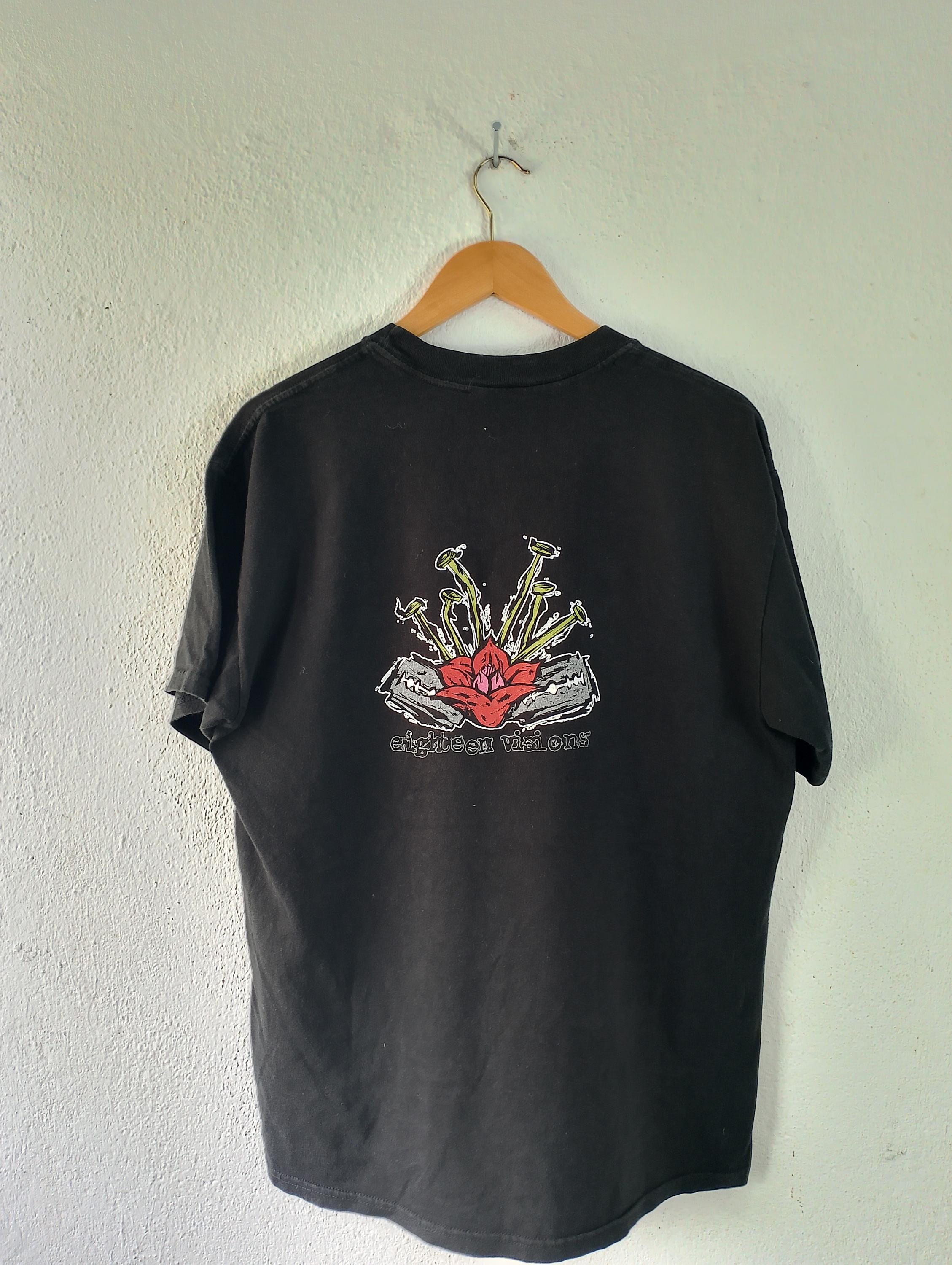 Eighteen Visions Tee - Etsy Eighteen Visions Tee - Etsy