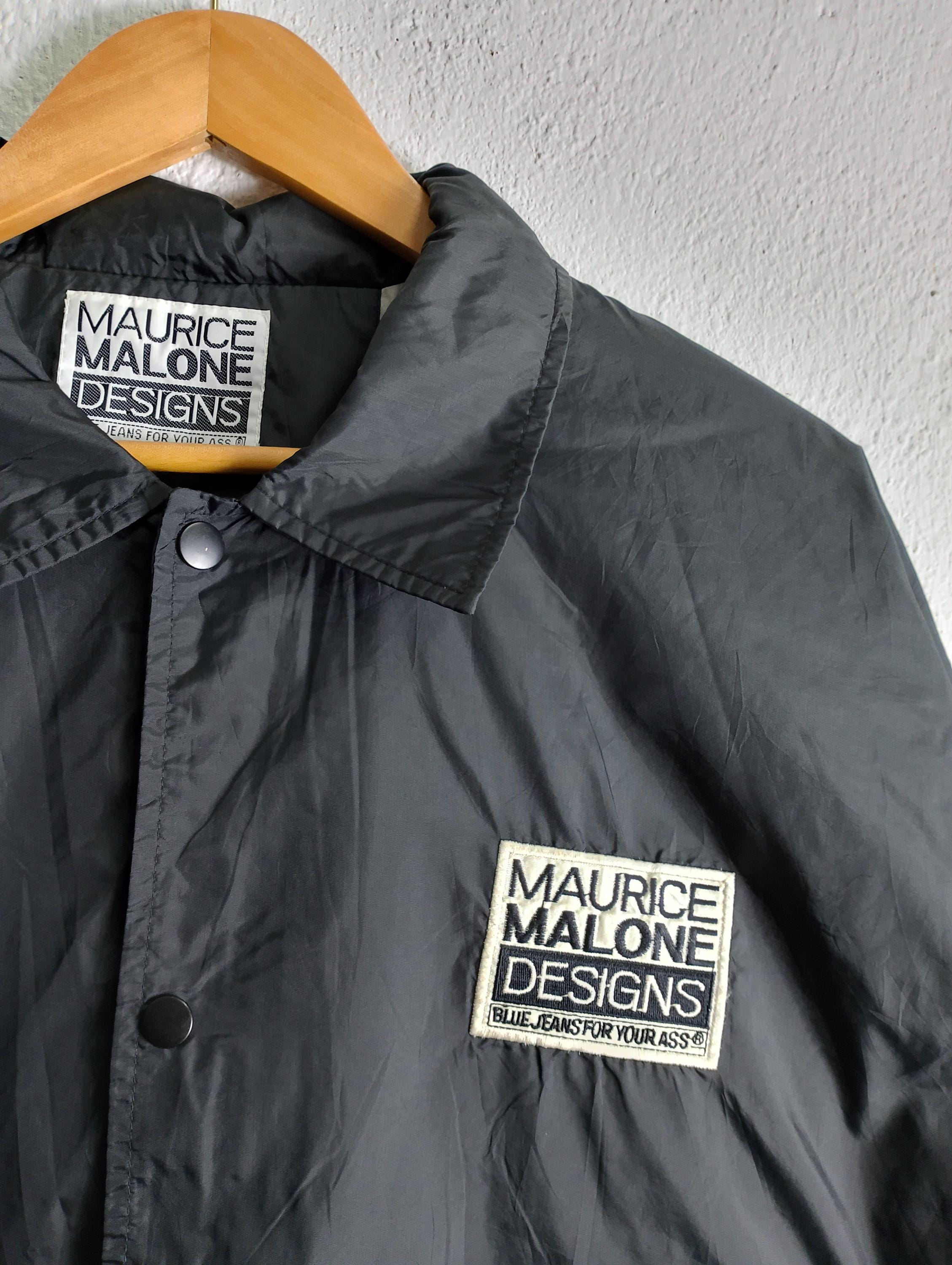 Vintage Maurice Malone Stadium Jacket XL - Etsy