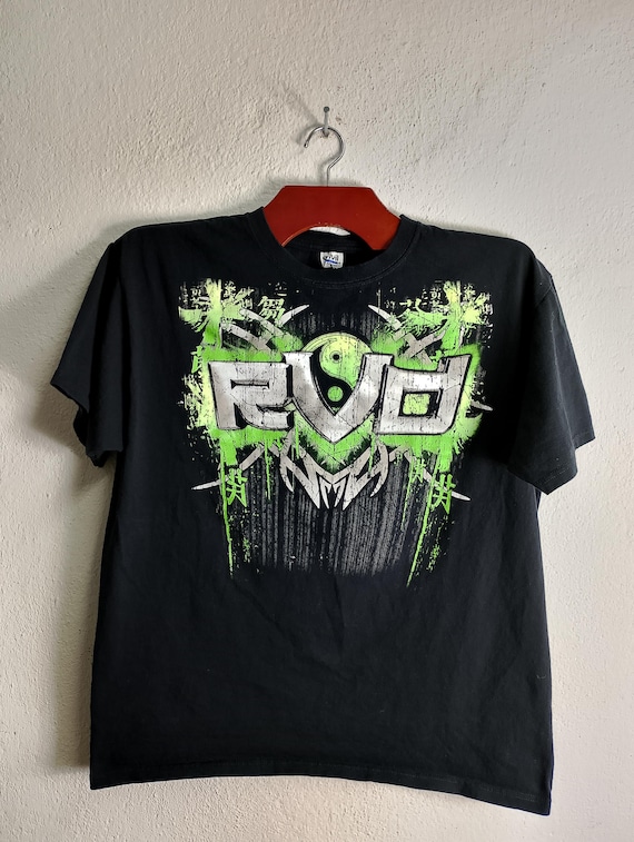 【古着】WWE RVD Tシャツ RVD ロブ・ヴァン・ダム Tシャツ「ROB VAN DAM Retro Tシャツ