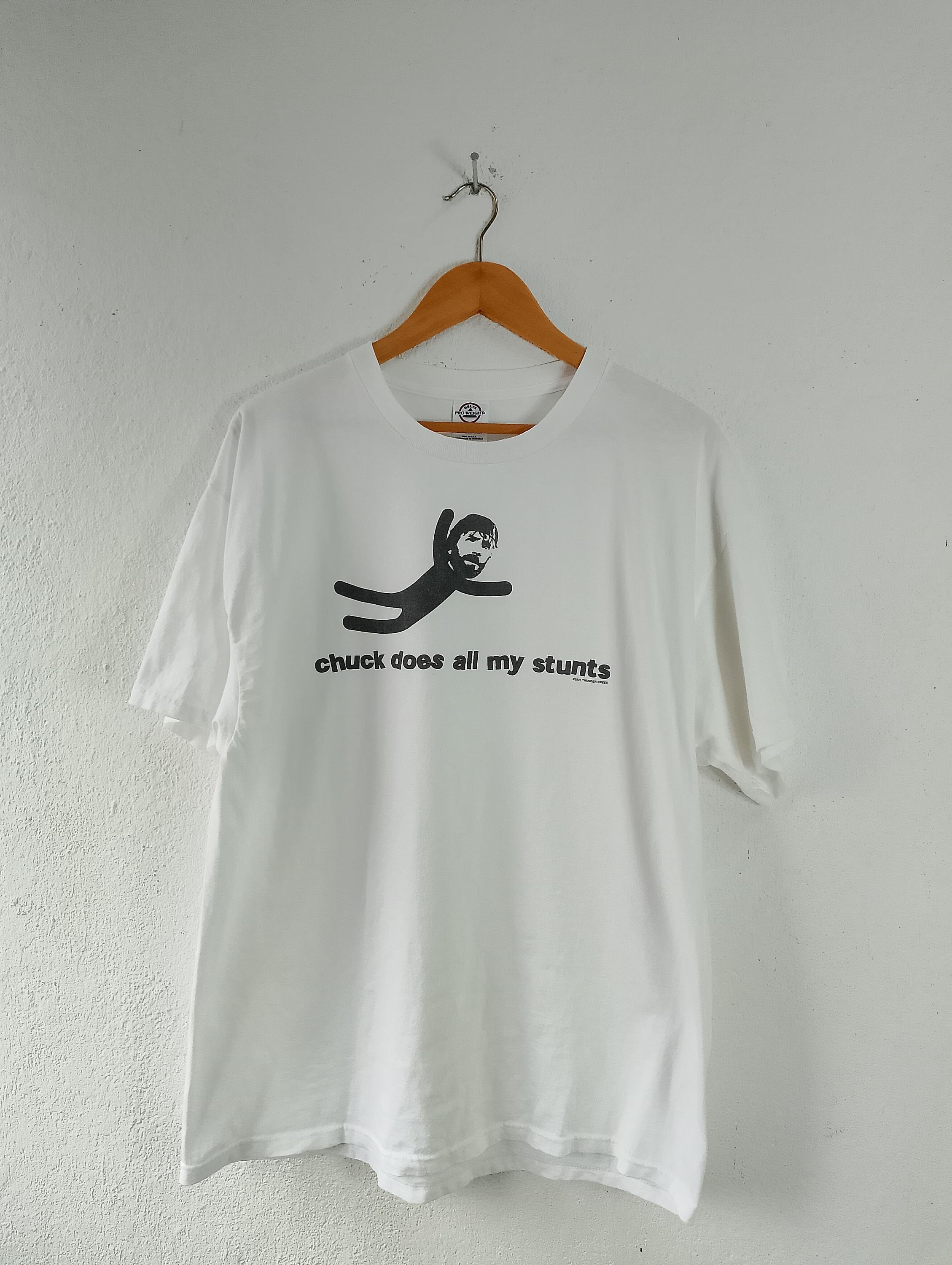 Chuck Norris T-shirt XL - Etsy Israel