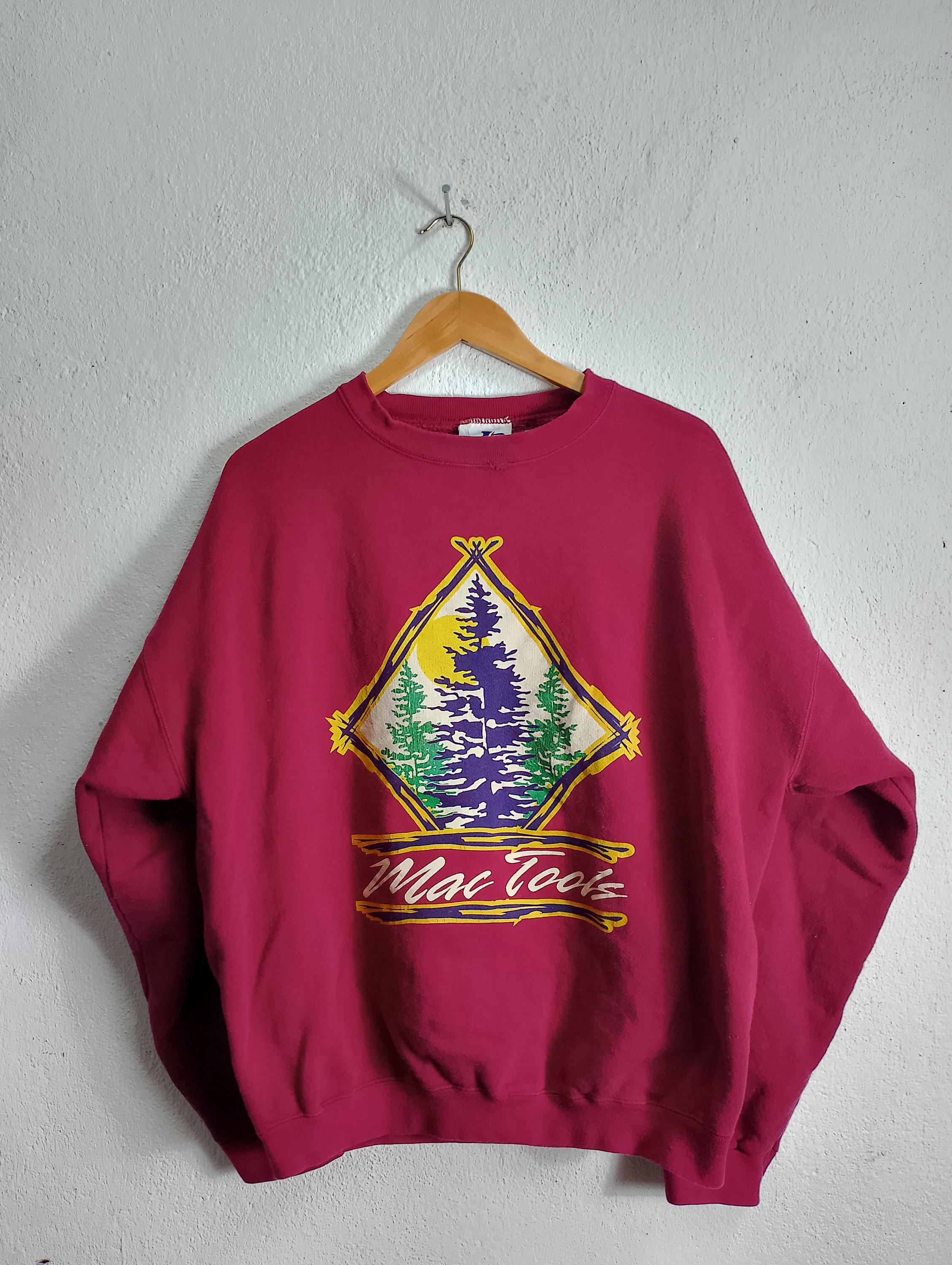 Vintage Mac tools crewneck sweatshirt Large
