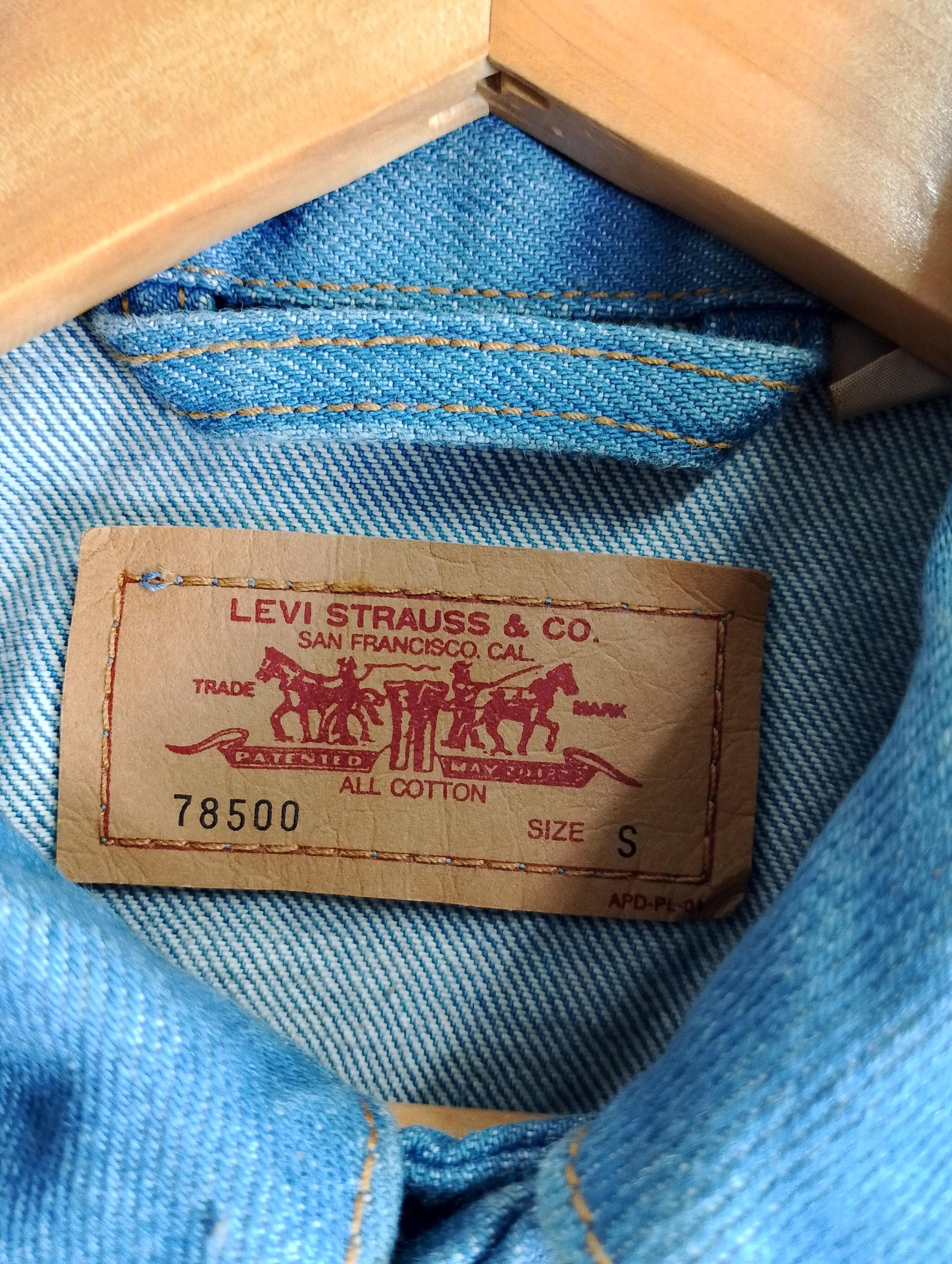 リーバイス 78500 デニムジャケット XS - Etsy 日本