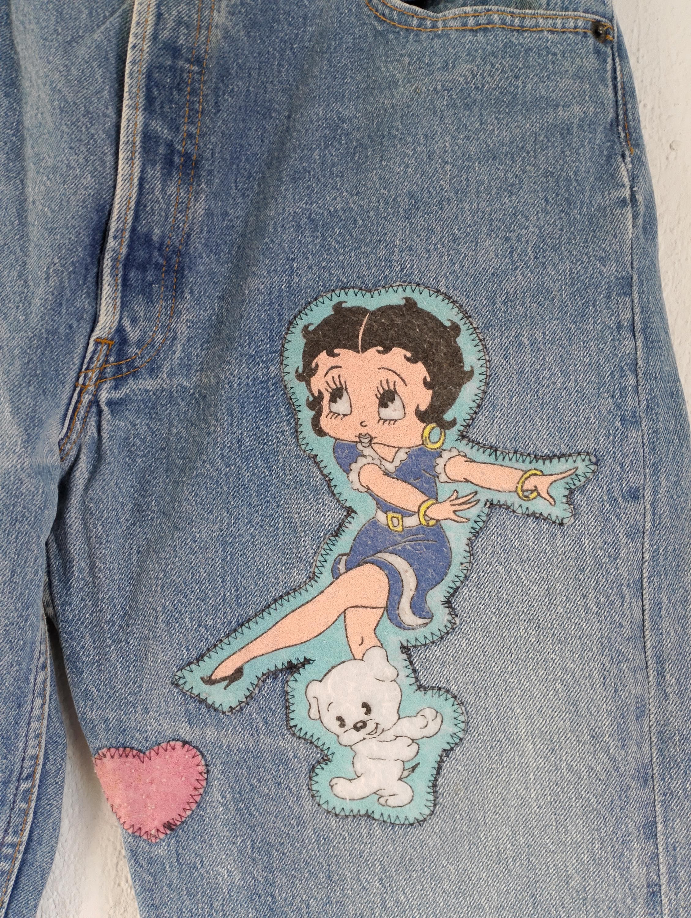 Vintage Betty Boop Jeans Size on 34' - Etsy