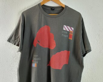 Vintage 90s Pink Floyd Division Bell Tour 1994 Single Stitch T Shirt XL