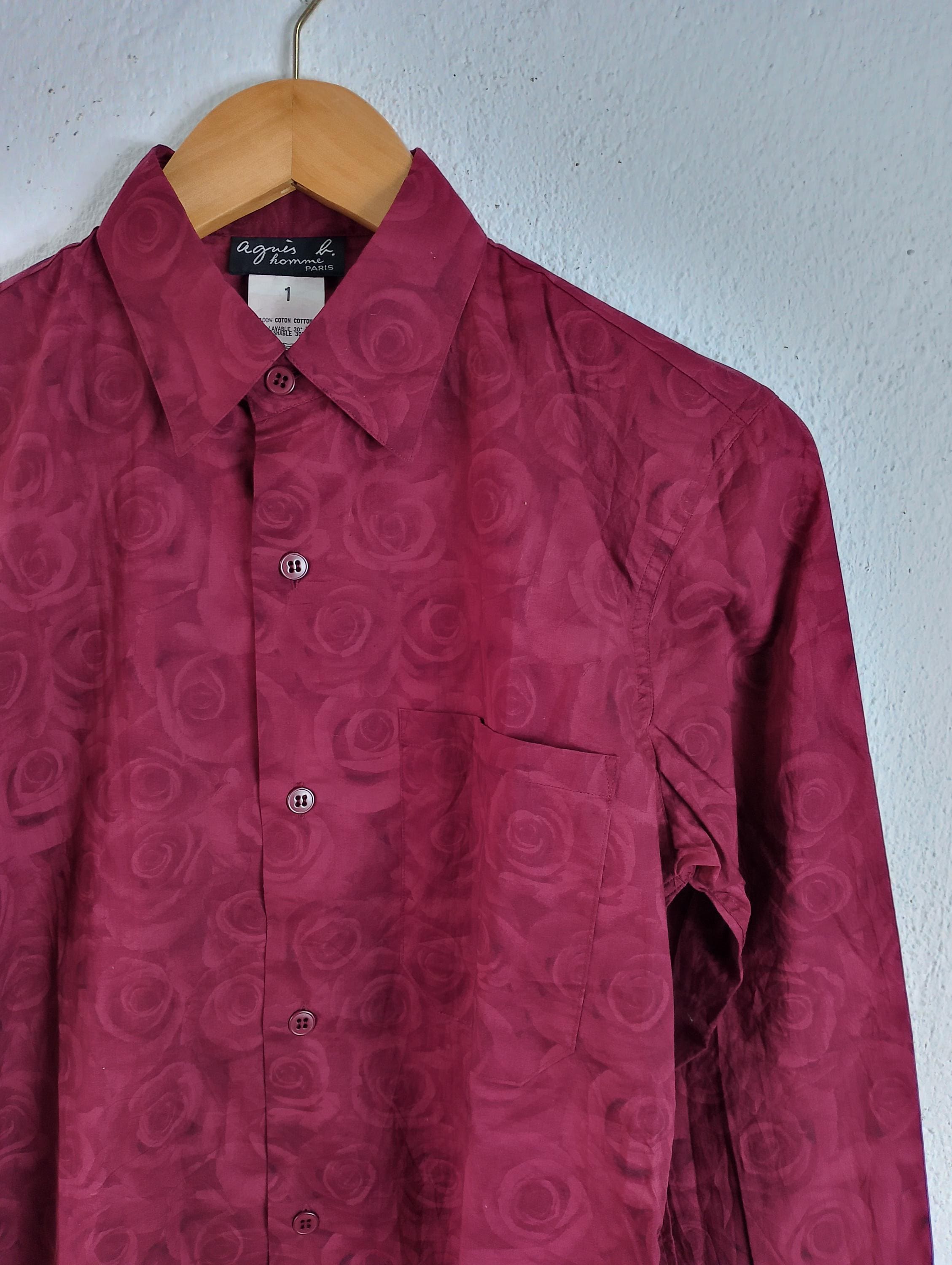 Agnes B Flowers Button Down Shirt - Etsy