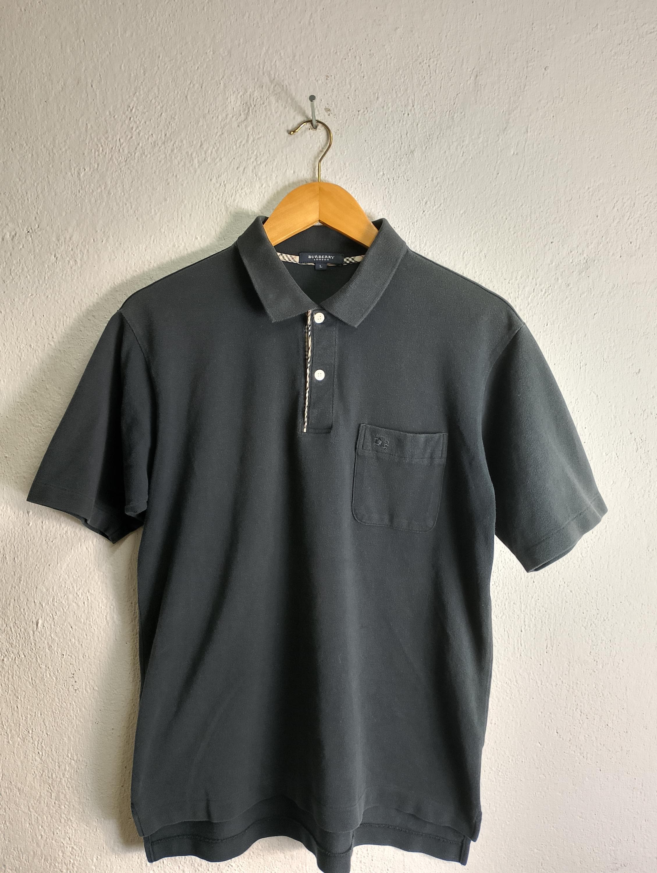 Burberry Golf Shirt - Etsy
