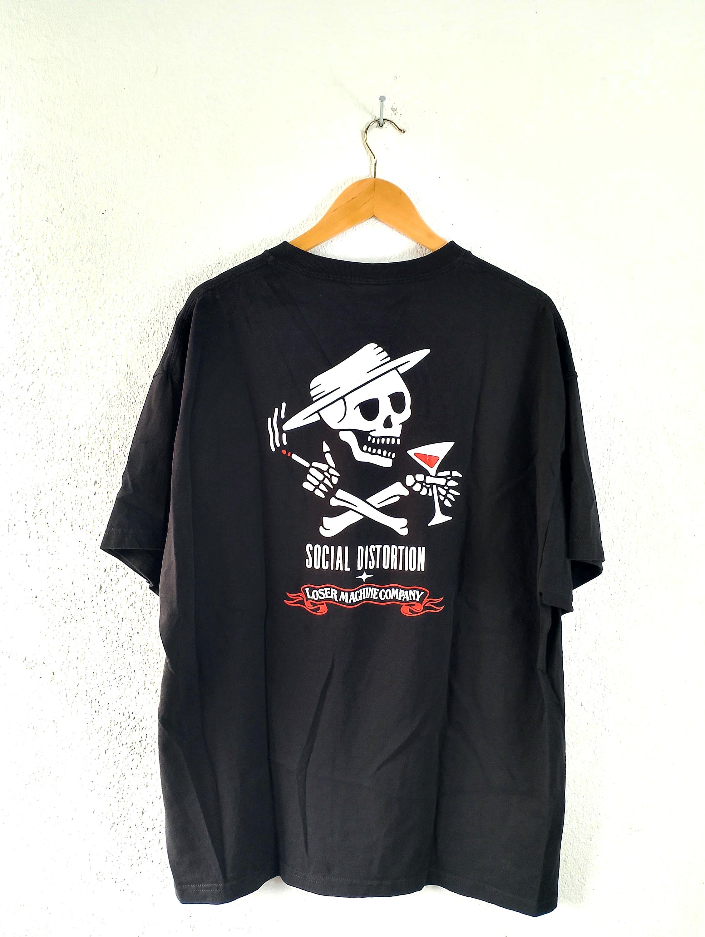 Social Distortion X Loser Machine Company T-shirt XXL - Etsy